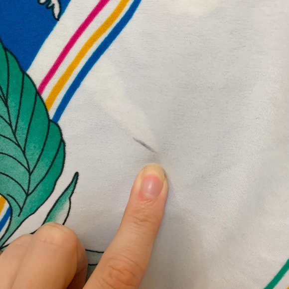 Vintage Hilo Hatties Hawaiian Floral House Dress Tropical Aloha, Size Small - Picture 9 of 11